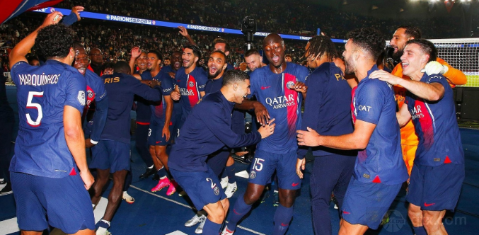 登贝莱穆阿尼等4人禁赛1场 多名大巴黎球员赛后高唱侮辱马赛队歌曲